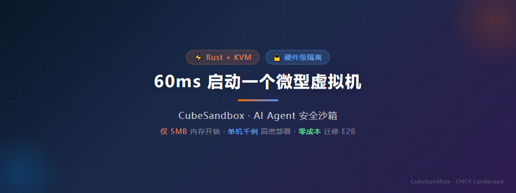 近 6k Star！60ms 启动一个微型虚拟机，Agent 沙箱被 Rust 重新定义了