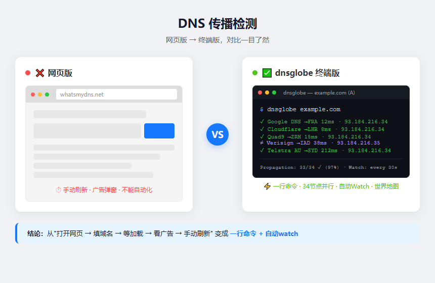 网页版 vs 终端版对比